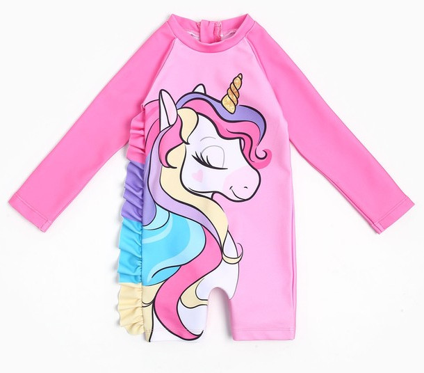 Купальник для девочек «Единорог» | Крошка Я