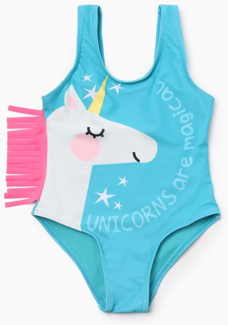 Купальник для девочек «Единорог» | Крошка Я