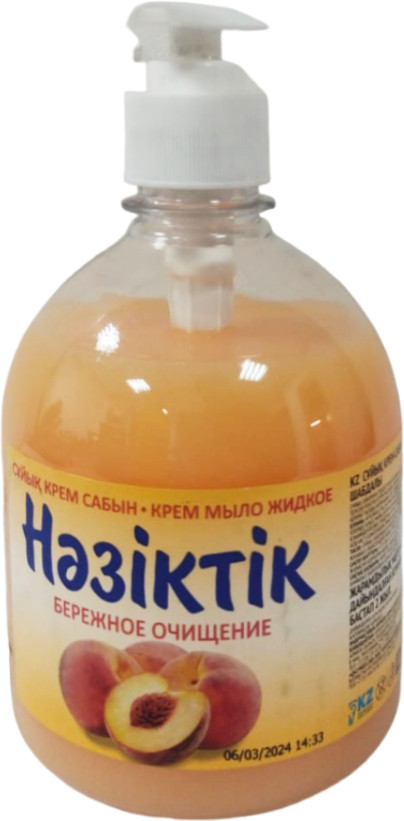 Мыло-крем жидкое «Персик» | Нәзіктік