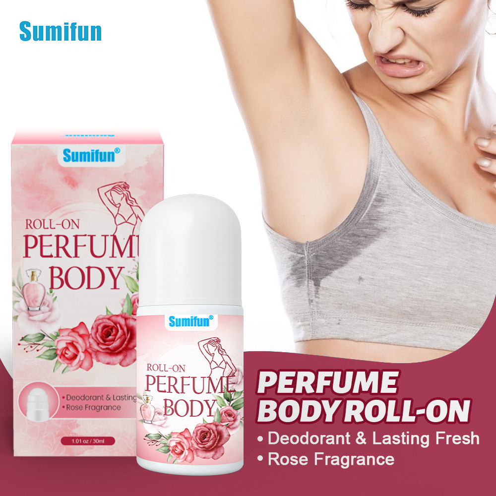 Парфюмированный роликовый дезодорант с ароматом розы | Sumifun