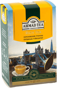 Чай чёрный «Королевские гранулы. Rich Tea» | Ahmad Tea