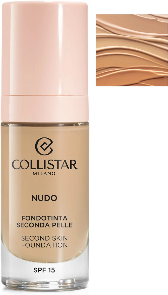 Тональный крем «Second Skin Foundation» SPF 15, оттенок 2G Beige Dorato | Nudo | Collistar