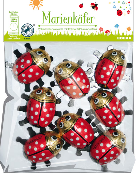 Шоколад «Божьи коровки. Marienkäfer» | Gut&Günstig