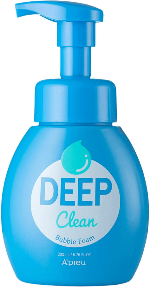 Пенка для умывания и снятия макияжа «Deep Clean Bubble Foam» | A'pieu