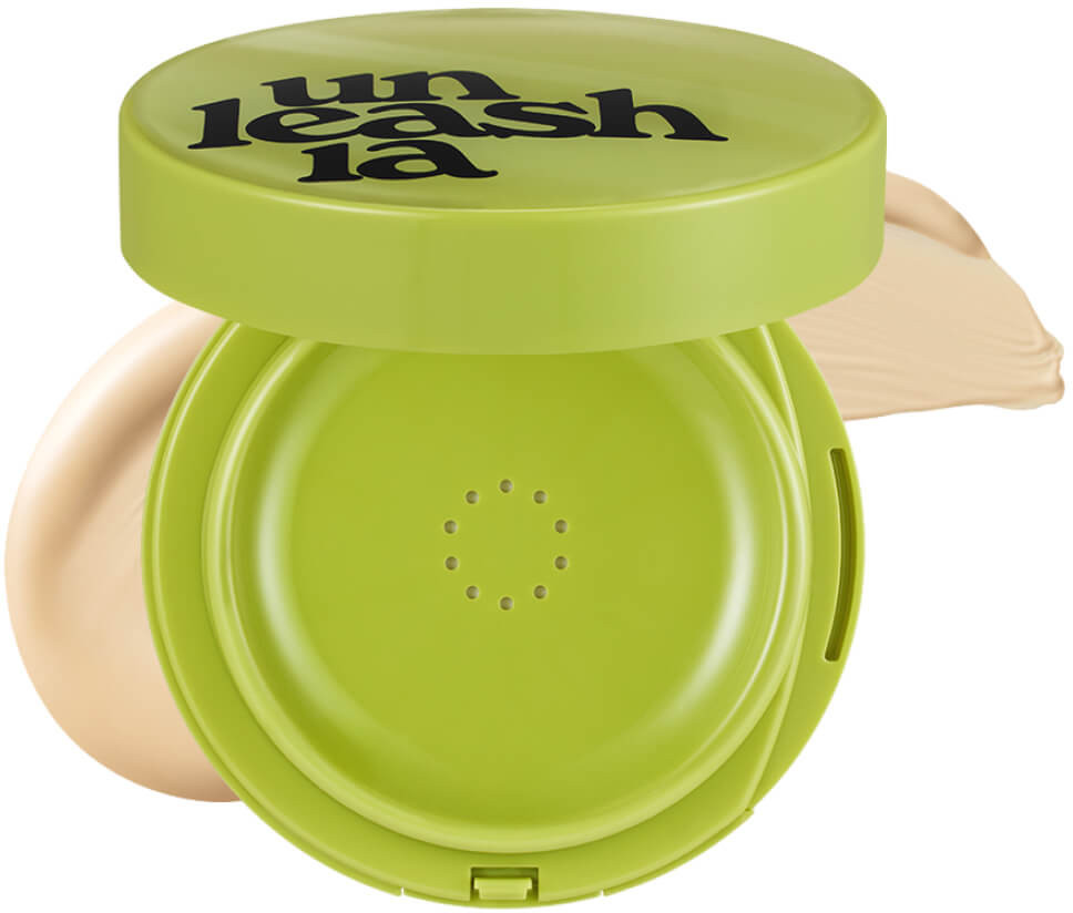 Кушон тональный для лица SPF30 PA++ «Healthy-Green», оттенок 21N Eburnean | Unleashia