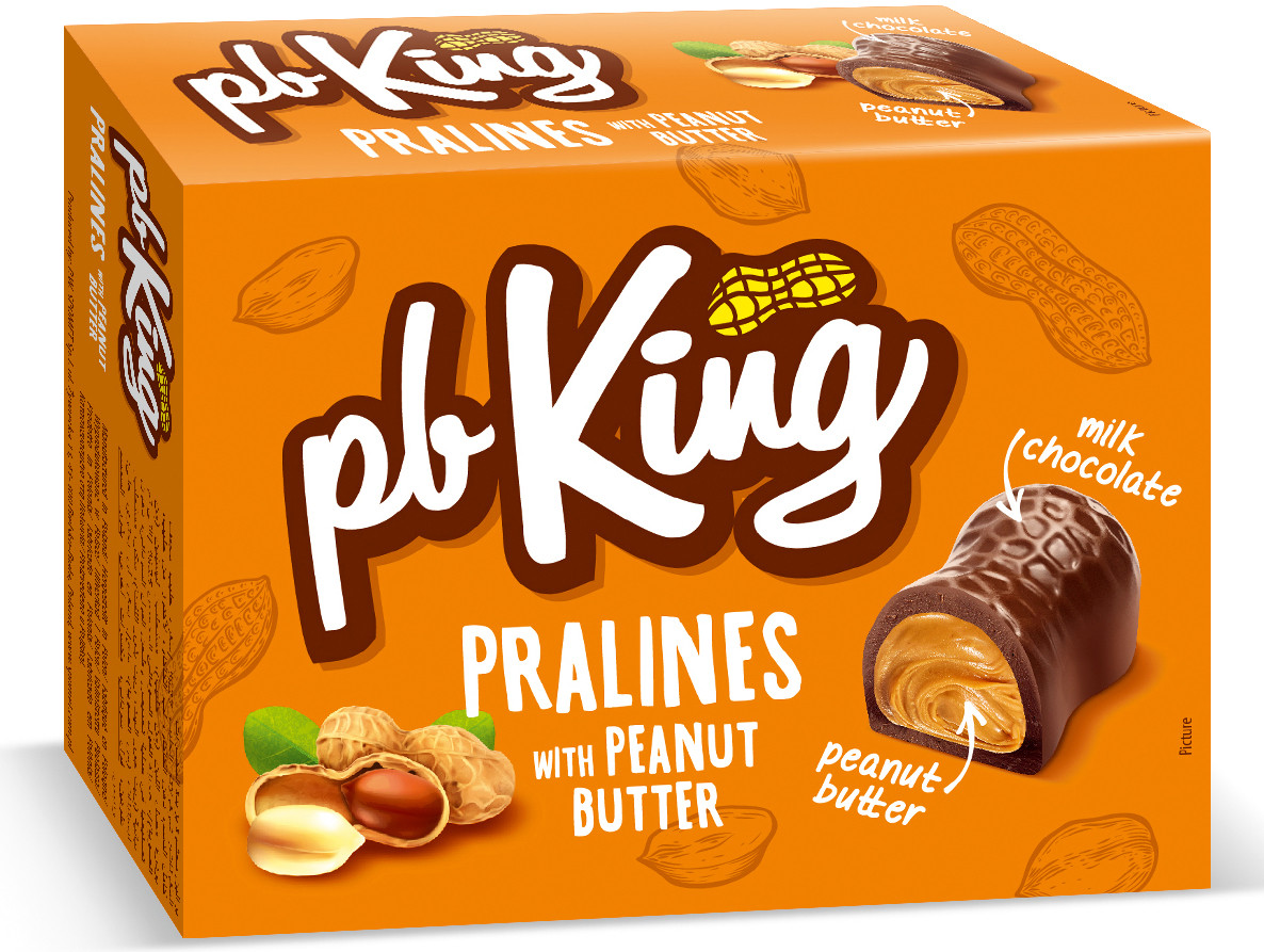 Пралине с арахисовой пастой «Pralines with Peanut Butter» | pb King