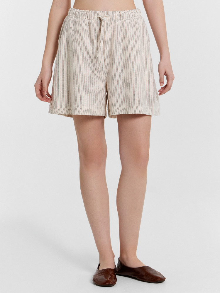 Шорты женские | Льняная коллекция | Mark Formelle