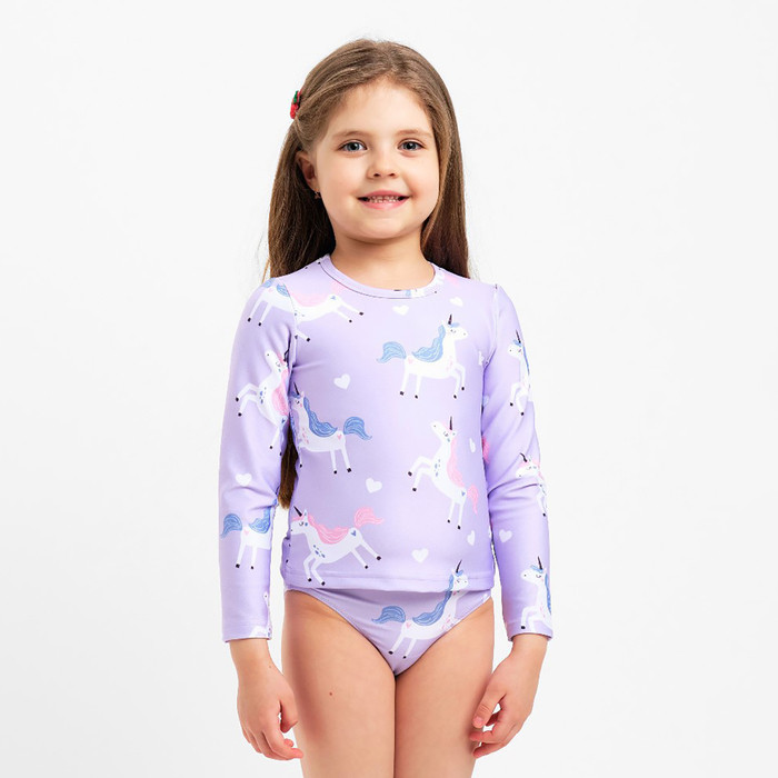 Купальник для девочек «Единороги» | KAFTAN