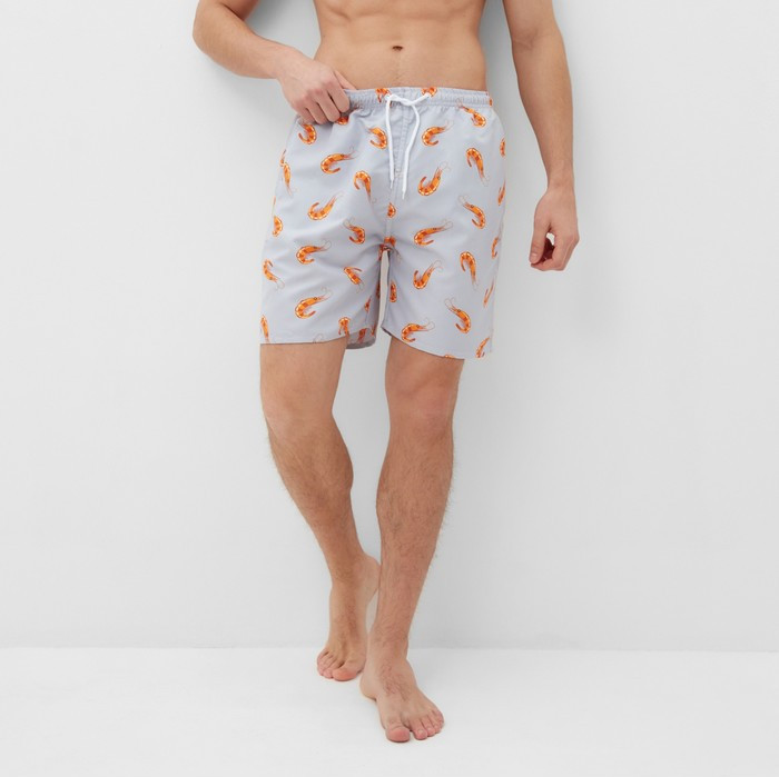 Шорты купальные мужские «Креветки» | KAFTAN