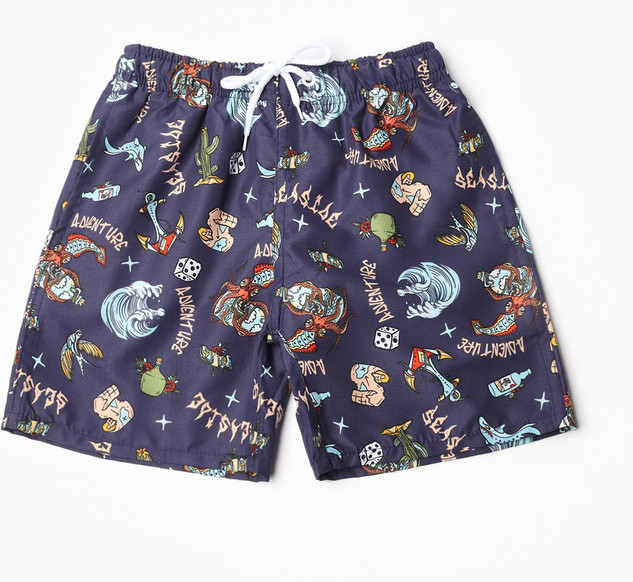 Шорты купальные для мальчиков «Море» | KAFTAN