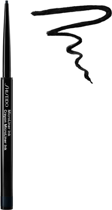 Подводка-карандаш для глаз «MicroLiner Ink», оттенок 01 Black | Shiseido