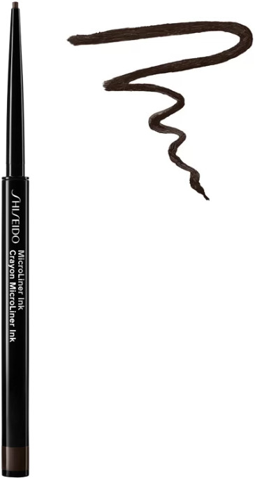 Подводка-карандаш для глаз «MicroLiner Ink», оттенок 02 Brown | Shiseido
