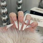 бело-пудровый