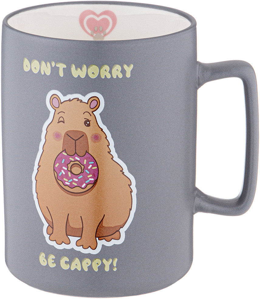 Кружка «Don't worry be cappy» | Positive | Lefard