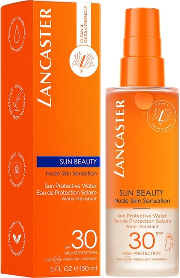 Спрей для тела солнцезащитный «Sun Protective Water» SPF30 | Sun Beauty | Lancaster