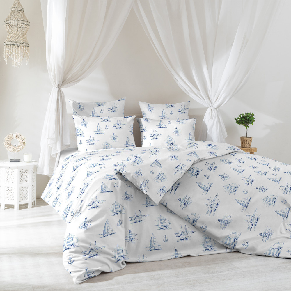 Комплект постельного белья «Regatta blue» | Verossa