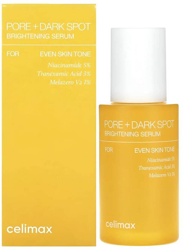 Сыворотка для выравнивания тона и рельефа кожи лица «Pore+Dark Spot Brightening Serum» | Celimax