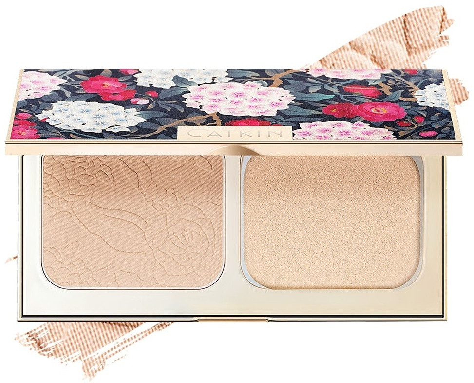 Пудра для лица пресованная «Flower-Like Pressed Powder», оттенок C02 Pink | Catkin