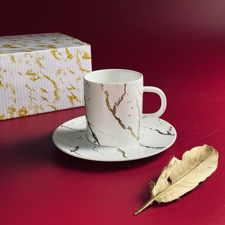 Чашка с блюдцем | Lenardi