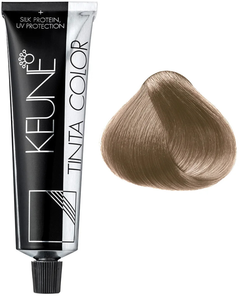 Краска для волос «Silk Protein, UV Protection», оттенок 8.1 Светлый пепельный блондин | Tinta Color | Keune Haircosmetics
