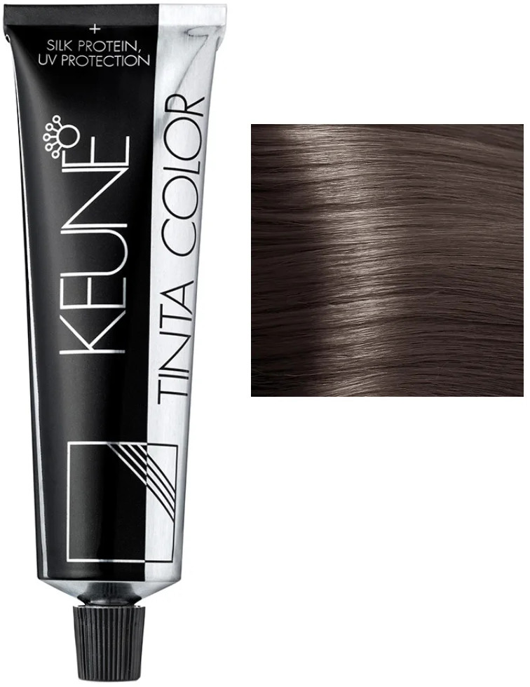 Краска для волос «Silk Protein, UV Protection», оттенок 7.28 Средний блондин перламутровый коричневый | Keune Haircosmetics