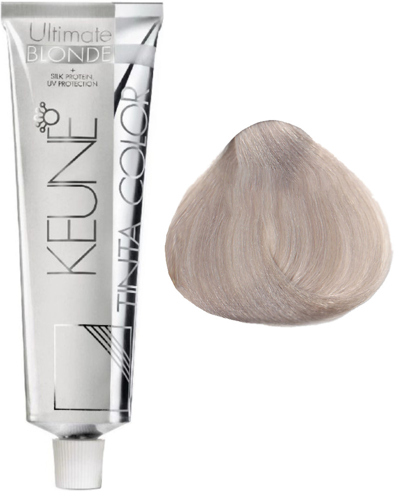Краска для волос «Ultimate blonde», оттенок 1001 Пепельный блондин | Keune Haircosmetics