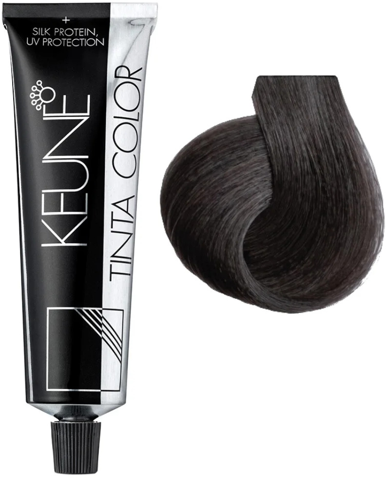 Краска для волос «Silk Protein, UV Protection», оттенок 6.12 Тёмный блондин пепельно-перламутровый | Keune Haircosmetics