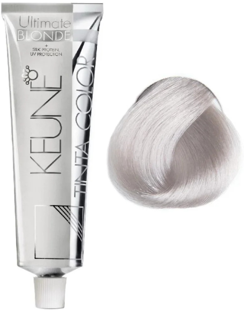 Краска для волос «Ultimate blonde», оттенок 3011 Ультра пепельный блондин | Keune Haircosmetics
