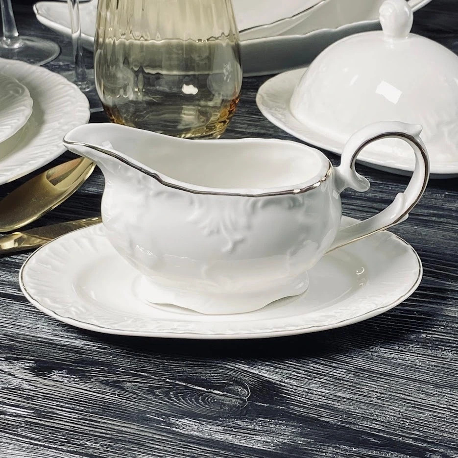 Соусник с блюдцем «Аврора» | Аврора | Lenardi