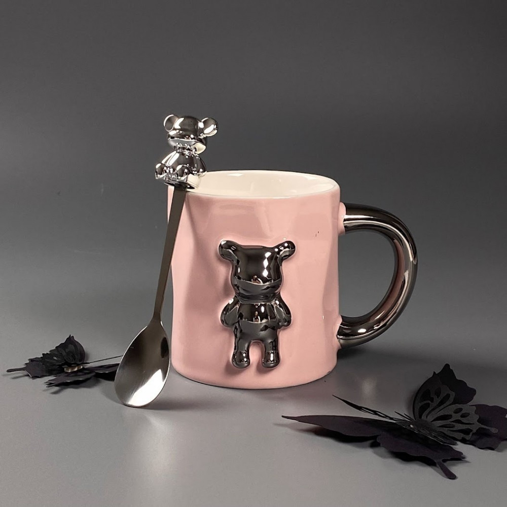 Кружка с ложкой | Lenardi