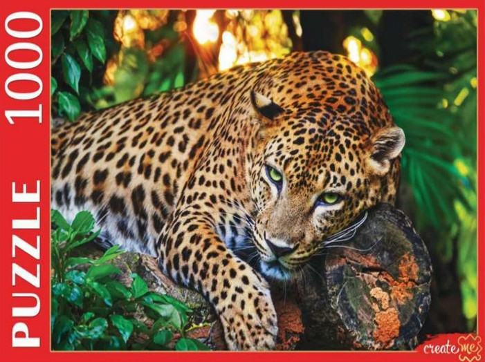 Пазл «Благородный леопард» | Create me | Рыжий кот