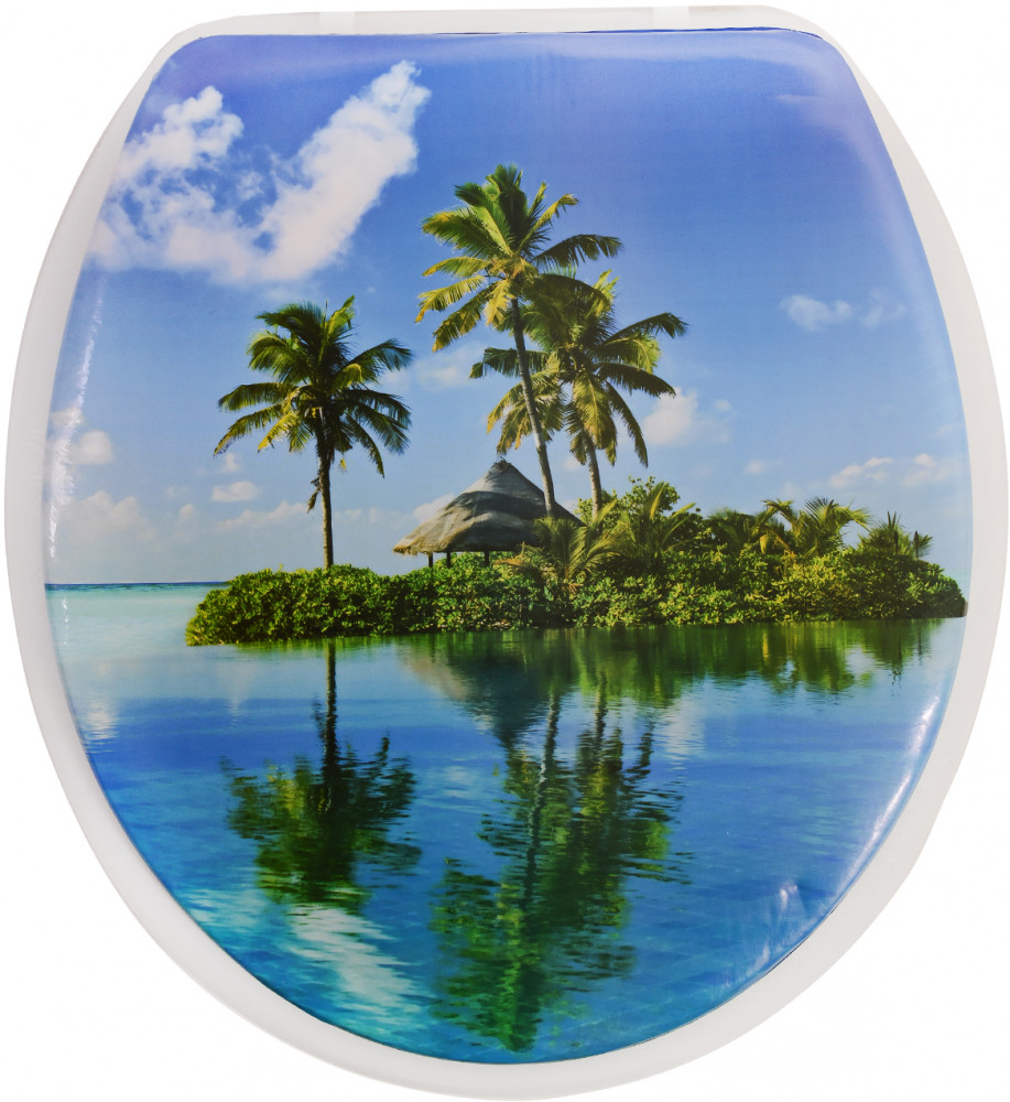 Сиденье для унитаза «Остров» | Delphinium
