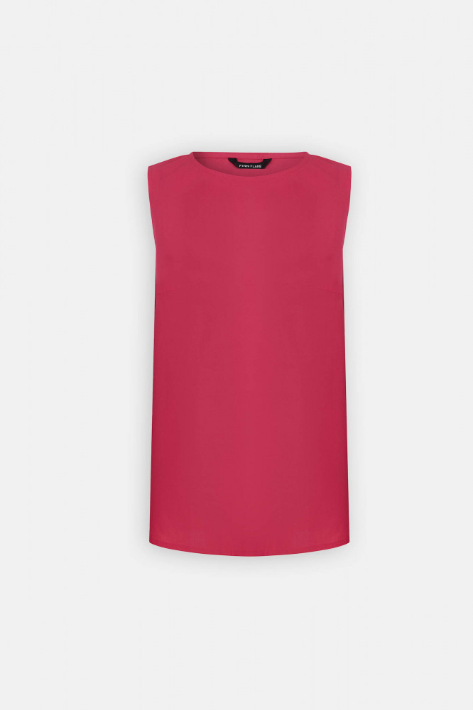 Блузка без рукавов из хлопка | Finn Flare