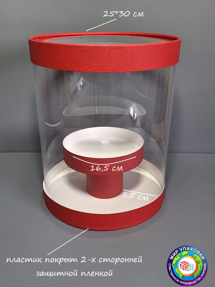 Коробка круглая подарочная | Box.kz