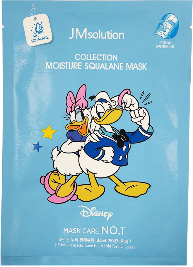 Маска для лица со скваланом увлажняющая «Moisture Squalane Mask» | Disney | JMsolution