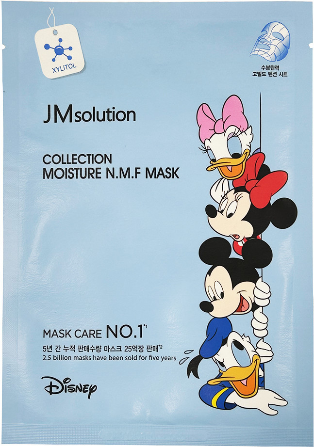 Маска для лица тканевая с увлажняющим фактором «Moisture NMF» | Disney | JMsolution