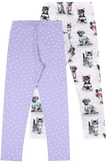 Комплект легинсов для девочек | Апрель