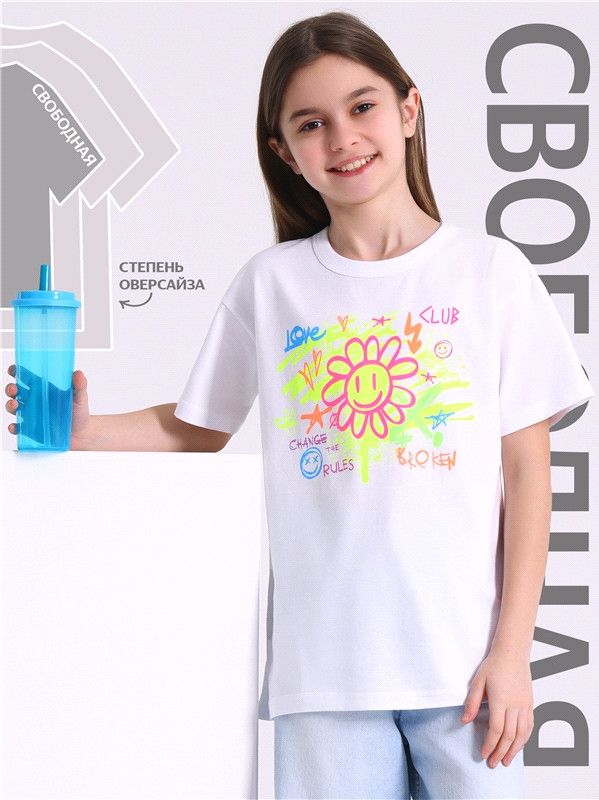 Футболка для девочек | Взрослые дети | Апрель