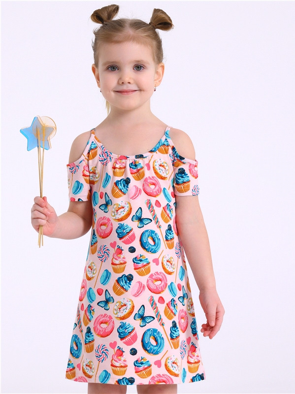 Платье для девочек | Краски лета | Апрель