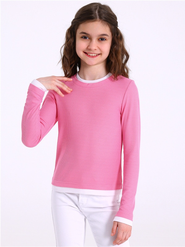 Лонгслив для девочек | Взрослые дети | Апрель