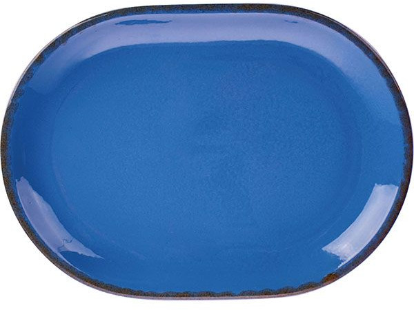 Блюдо «Синий крафт» | Борисовская керамика