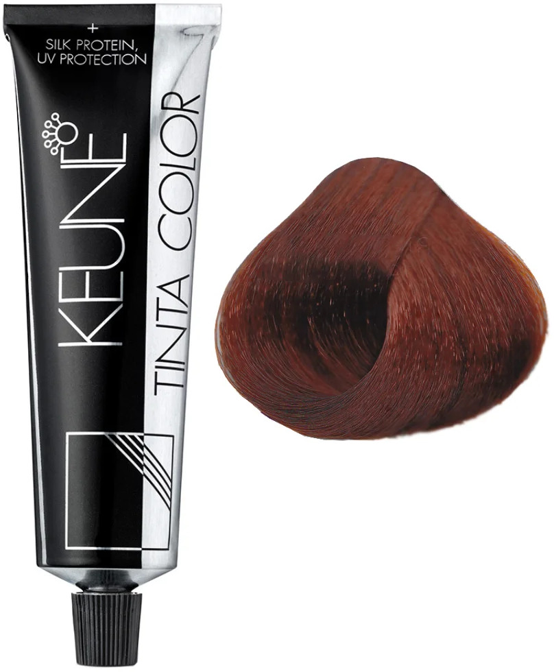 Краска для волос «Silk Protein, UV Protection», оттенок 6.46 Темный медно-красный блондин | Tinta Color | Keune Haircosmetics