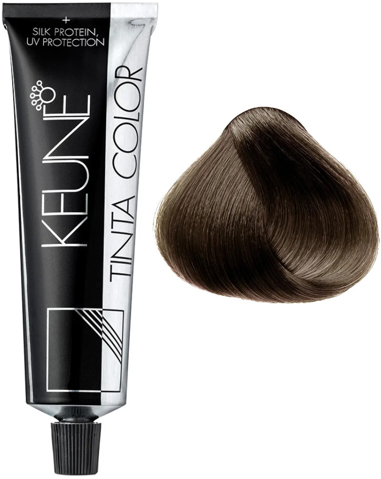 Краска для волос «Silk Protein, UV Protection», оттенок 4.3 Средний золотистый шатен | Tinta Color | Keune Haircosmetics
