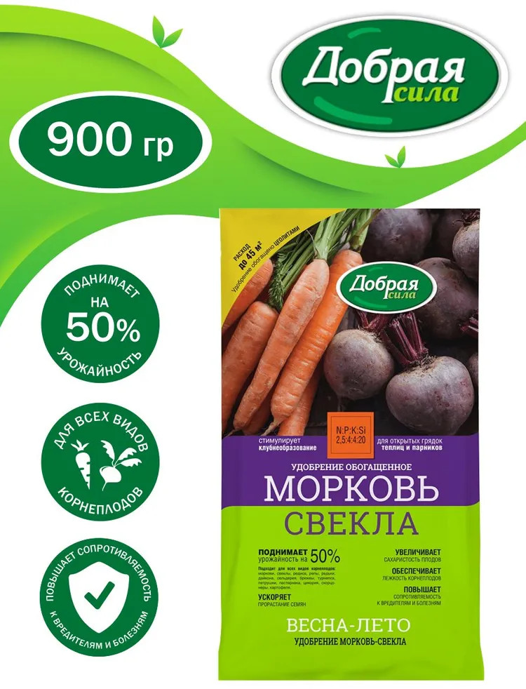 Удобрение «Морковь-Свекла» | Добрая сила