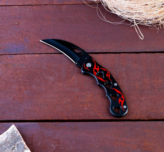 Нож-керамбит «Пламя»