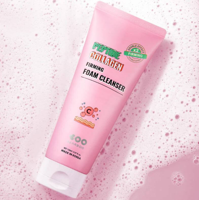 Пенка для умывания с пептидом и коллагеном «Firming Peptide & Collagen All Day Foam Cleanser» | Dearboo