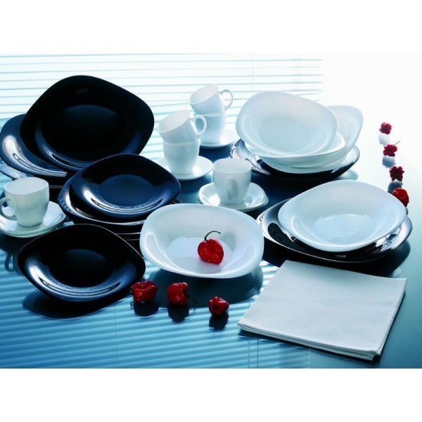 Сервиз столовый Carine White&Black (30 предметов) | Carine White&Black | Luminarc