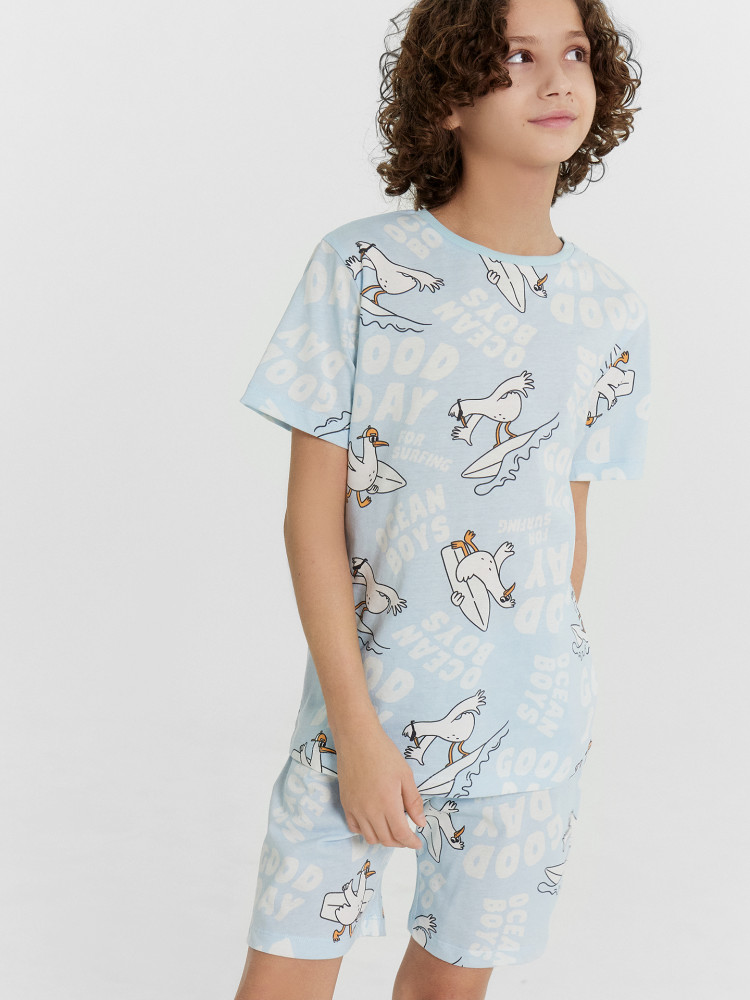 Комплект для мальчиков (футболка, шорты) | Mark Formelle