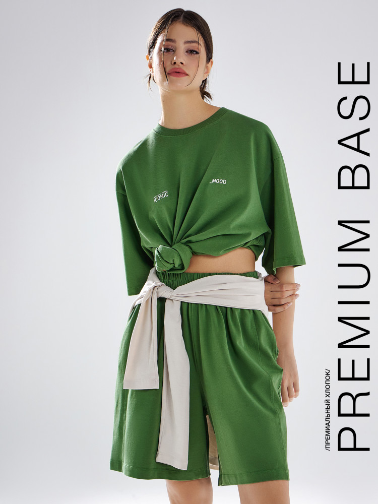 Комплект женский (джемпер, шорты) | Mark Formelle