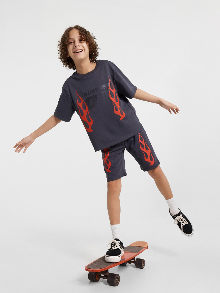 Комплект для мальчиков (футболка, шорты) | Mark Formelle